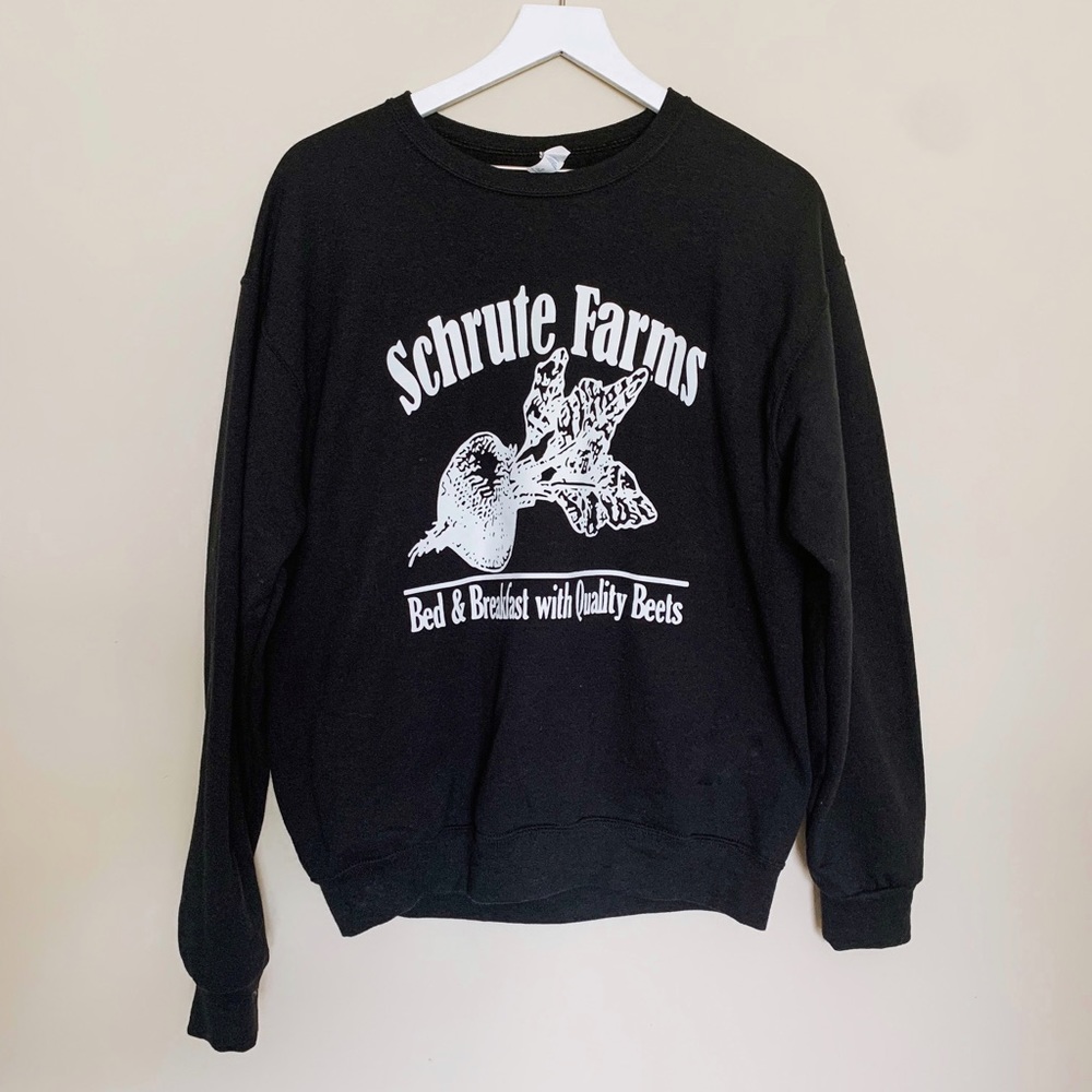 Schrute Farms Black Sweatshirt